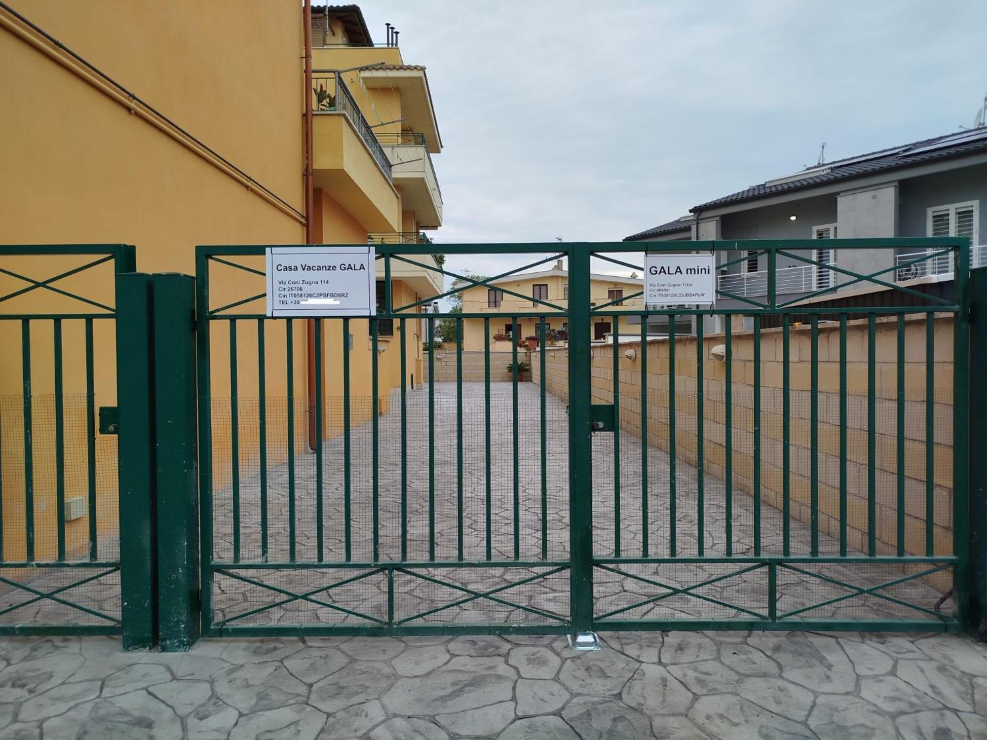 Gala Mini Apartman Fiumicino Kültér fotó